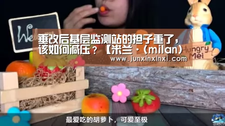 垂改后基层监测站的担子重了，该如何减压？【米兰·(milan)中国官方网站】(图1)