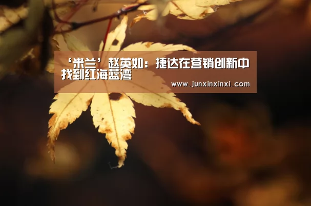 ‘米兰’赵英如:捷达在营销创新中找到红海蓝湾(图1) 米兰