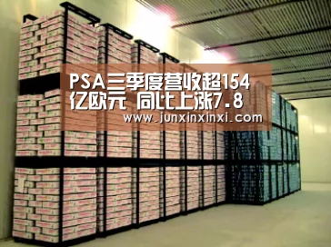 PSA三季度营收超154亿欧元 同比上涨7.8%|milan(图1) 米兰·(milan)