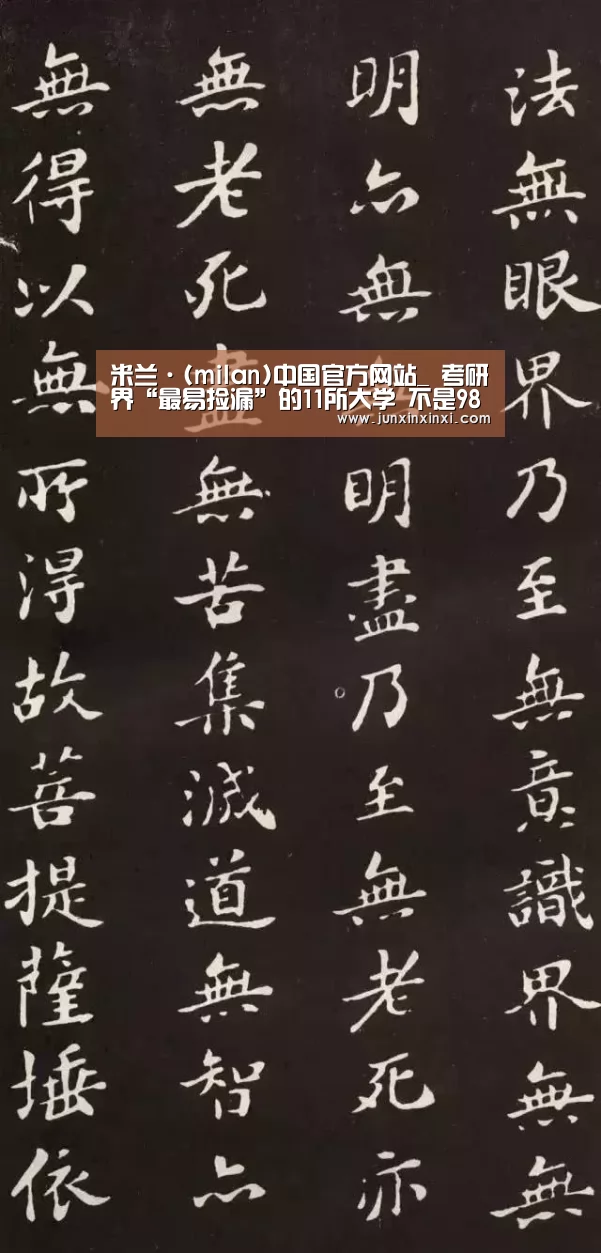 米兰·(milan)中国官方网站_
考研界“最易捡漏”的11所大学 不是985就是211 调剂首选(图3) 米兰·(milan)